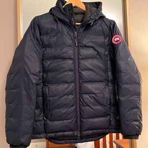 Canada Goose lightweight jacket. Navy blue. Sz Small. Well cared for.